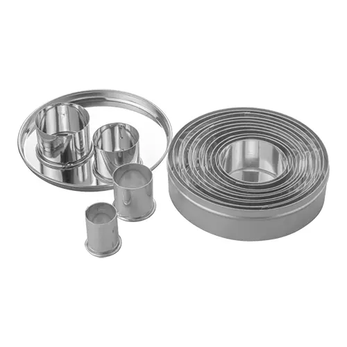 PLAIN DOUGH CUTTER SET X 14 PCS