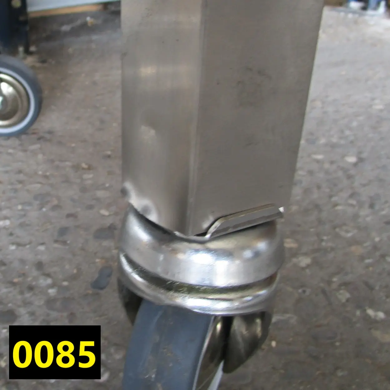 Washing trolley with drain tap, 80 litres - DAMAGED