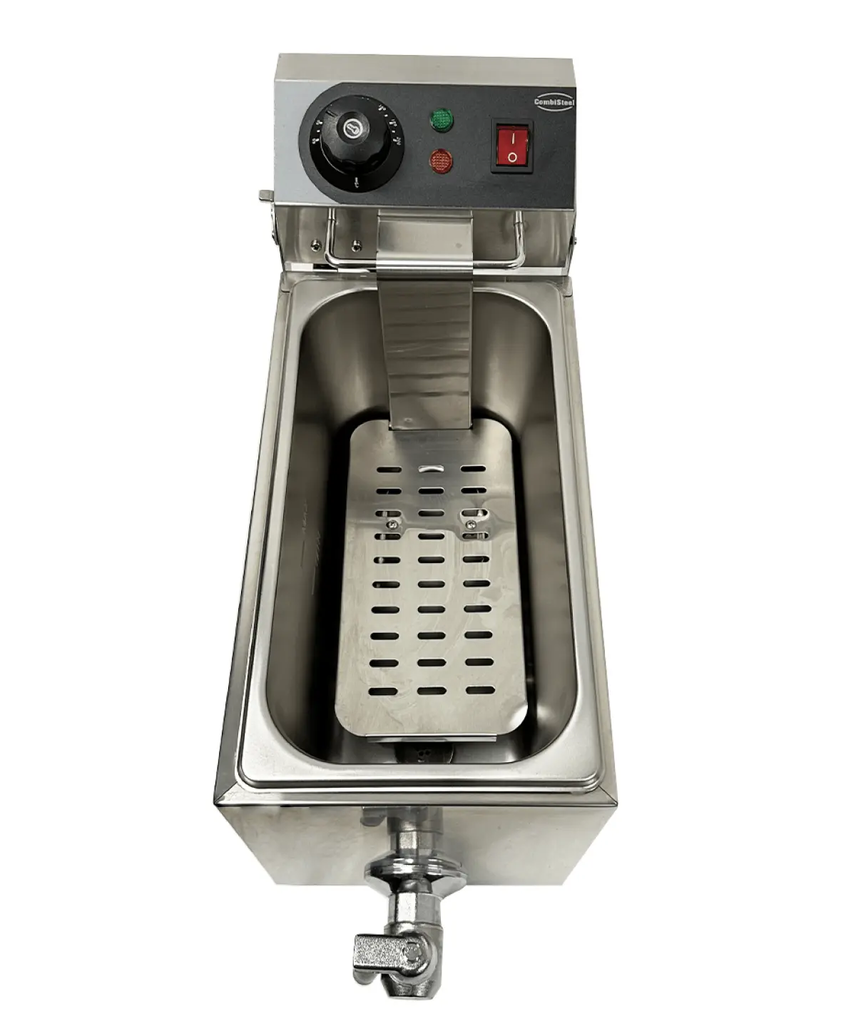 COMBISTEEL ELECTRIC FRYER 1 BOWL 4 LTR 1PH 2KW