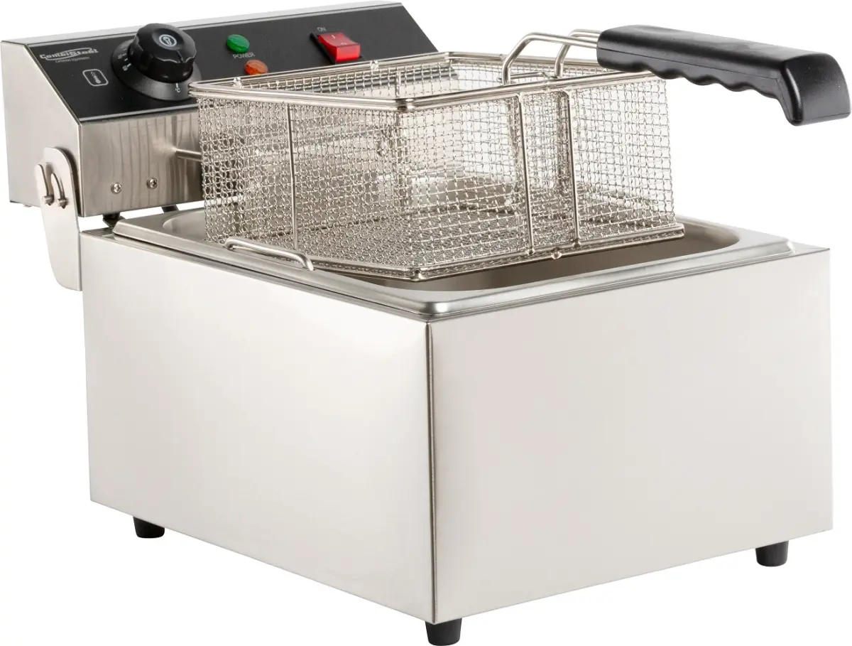 COMBISTEEL ELECTRIC FRYER 1 BOWL 6 LTR 1PH 3KW