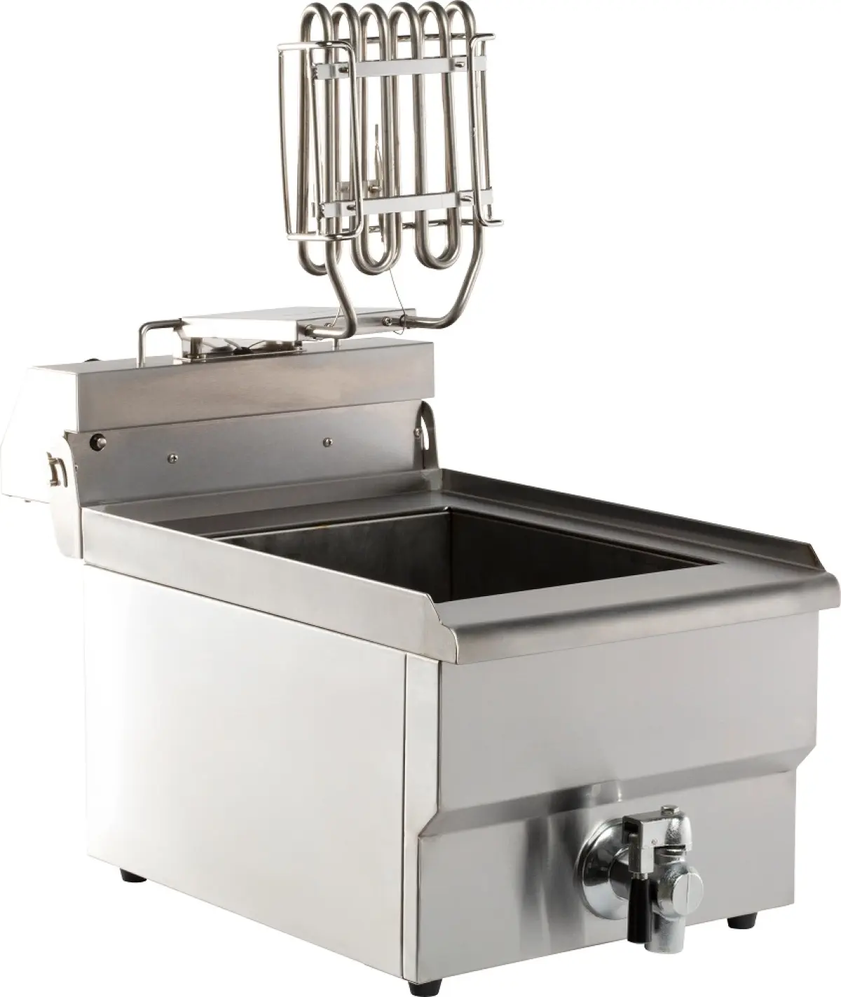 COMBISTEEL ELECTRIC FRYER 1 BOWL 8 LTR + TAP 1PH 3.3KW