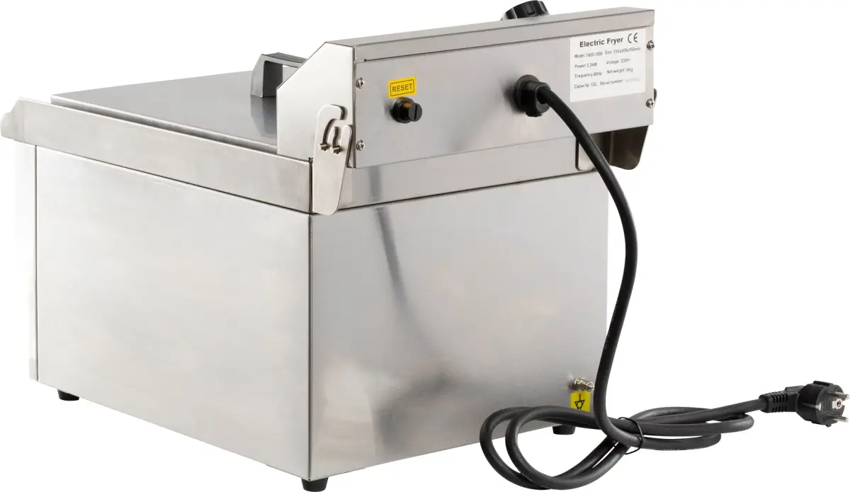 COMBISTEEL ELECTRIC FRYER 1 BOWL 8 LTR + TAP 1PH 3.3KW