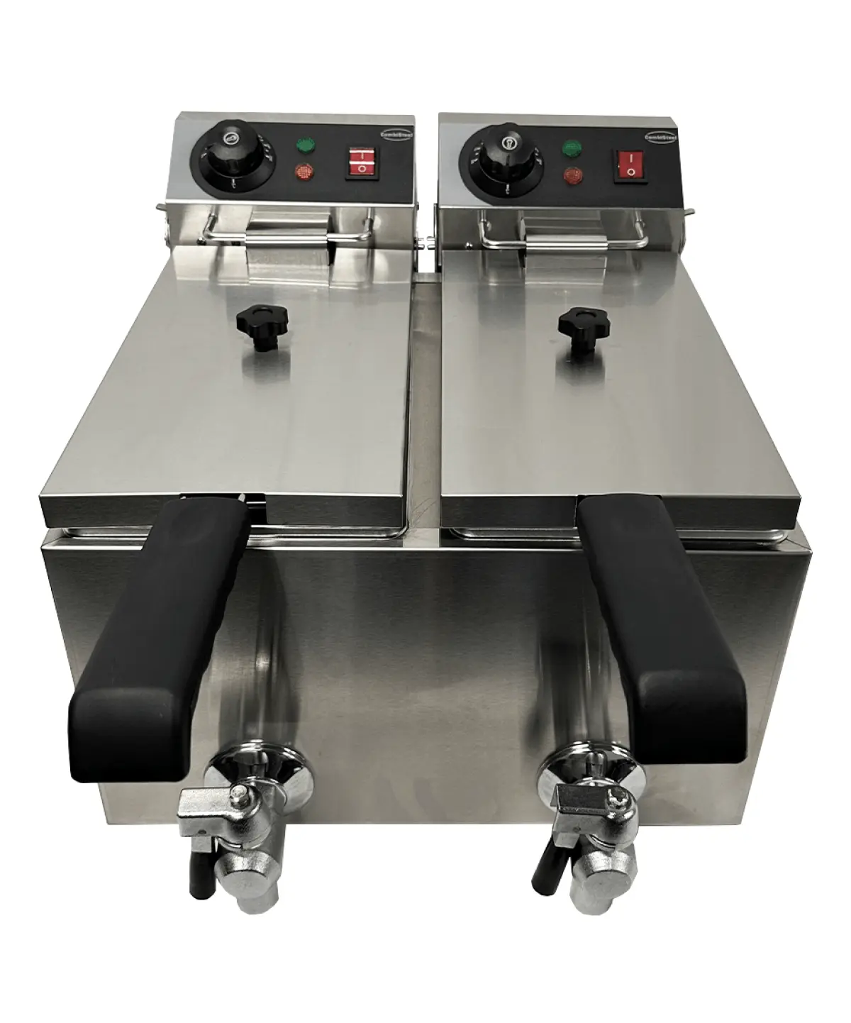 COMBISTEEL ELECTRIC FRYER 2 BOWL 4+4 LTR 1PH 2+2KW