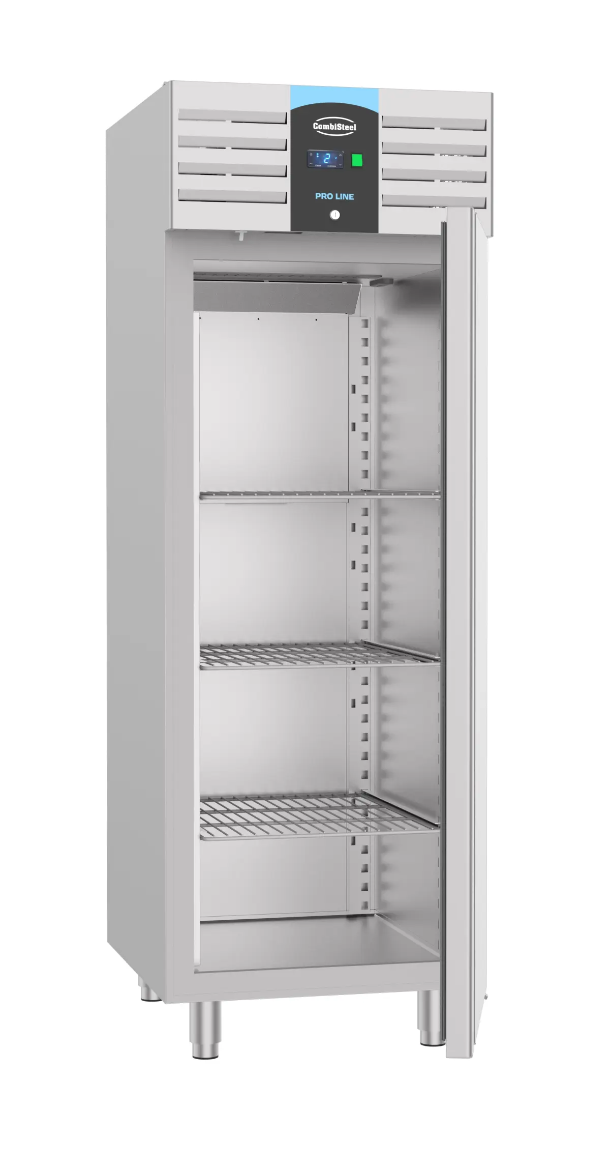 PROLINE S/STEEL UPRIGHT FREEZER 1 DOOR 2/1 GN + TROPICAL COMPRESSOR +