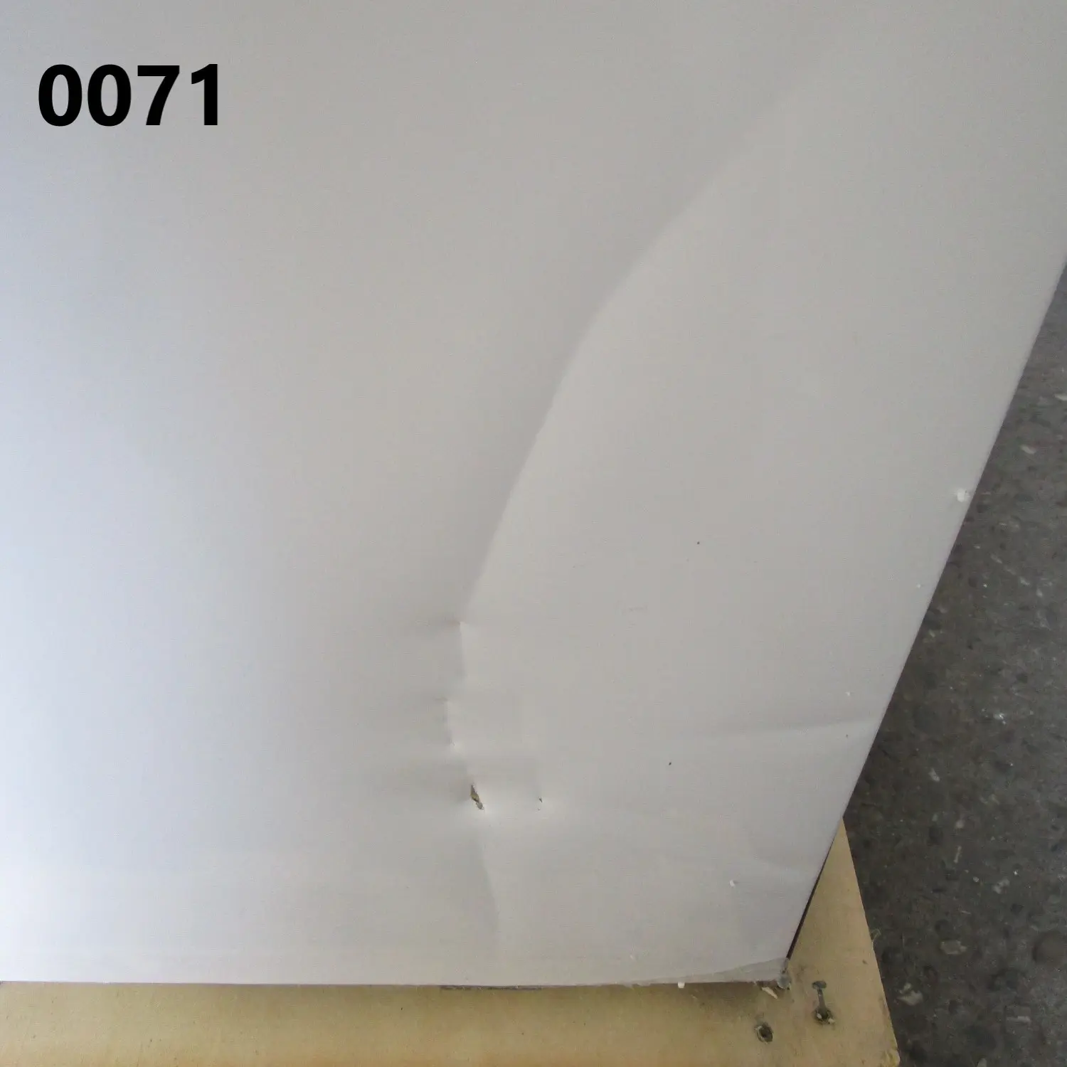 Refrigerator cabinet 600 litres in ABS, GN 2/1, +2°/+10°C - DAMAGED