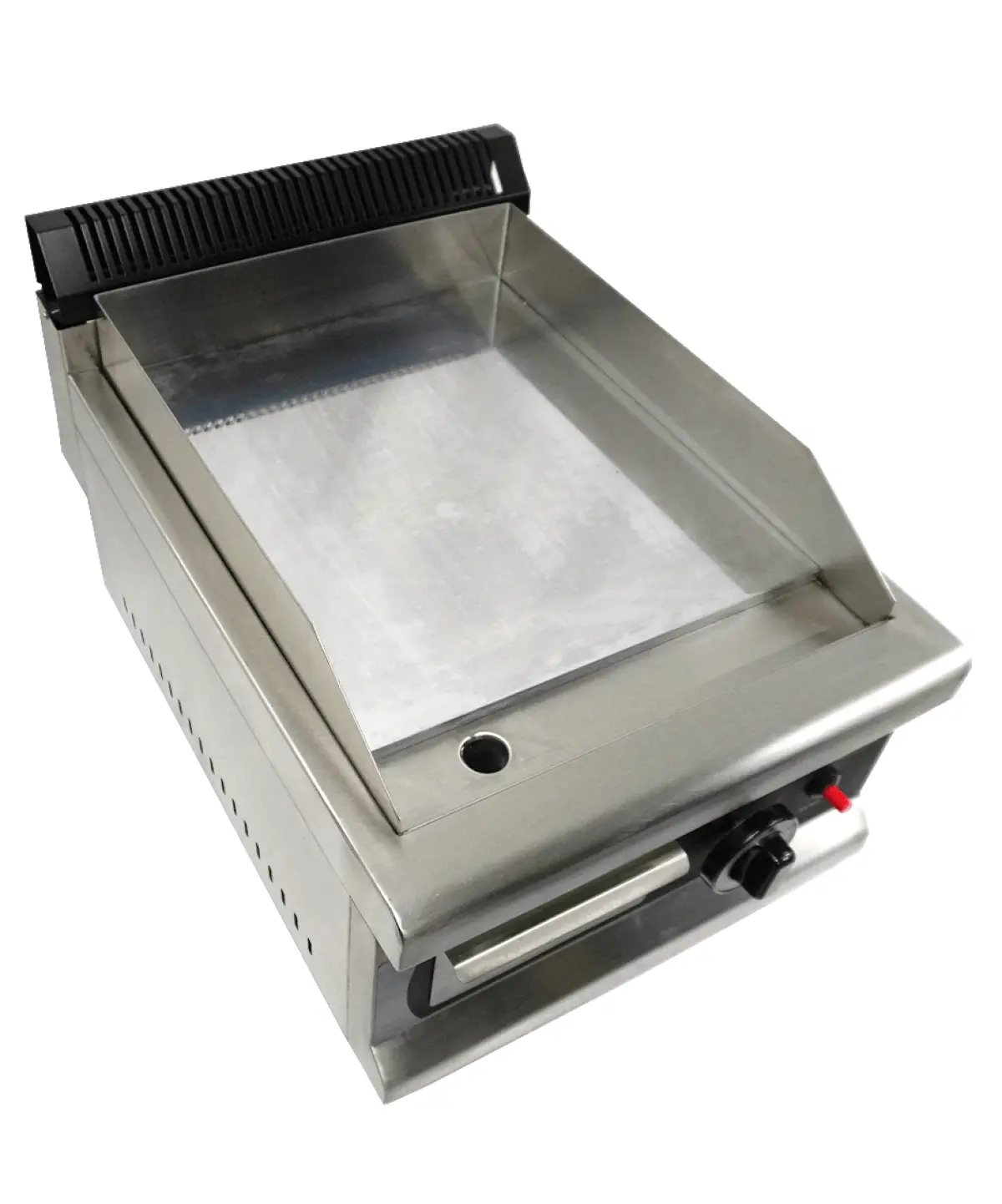 GAS FRY TOP CHROME 400