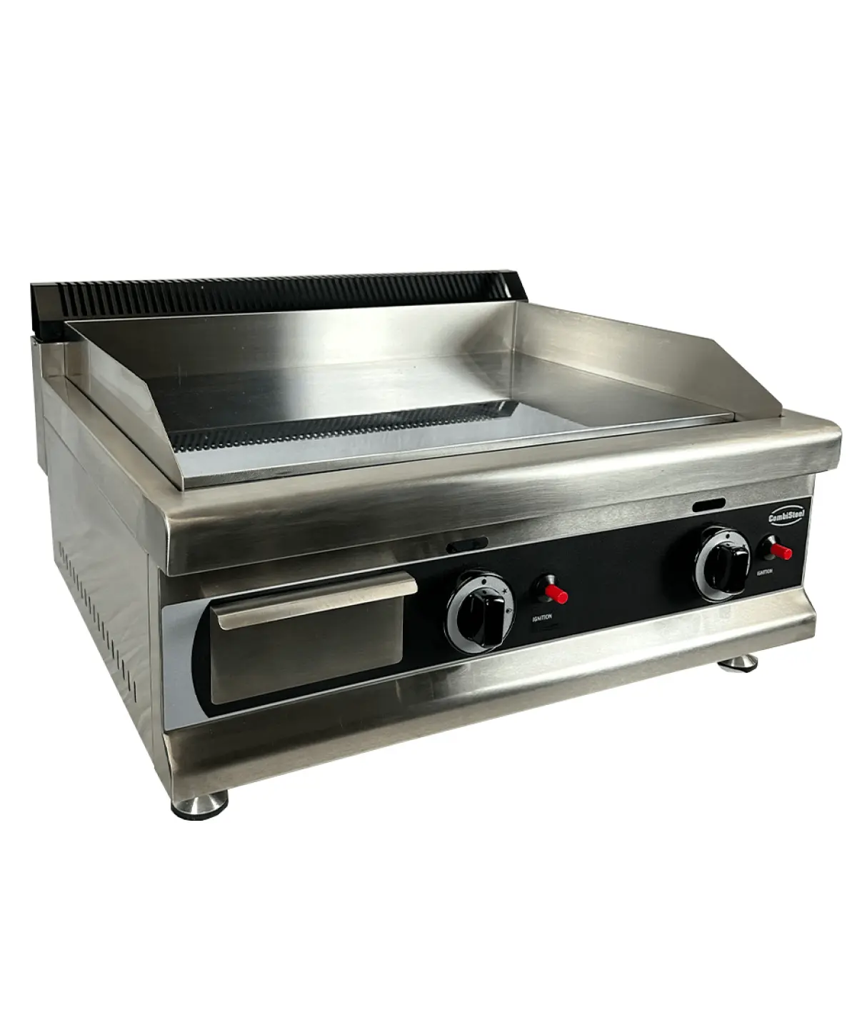 GAS FRY TOP CHROME 650 PROPANE