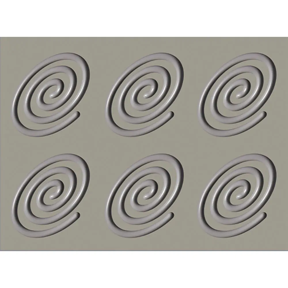 GG010 Oval spiral