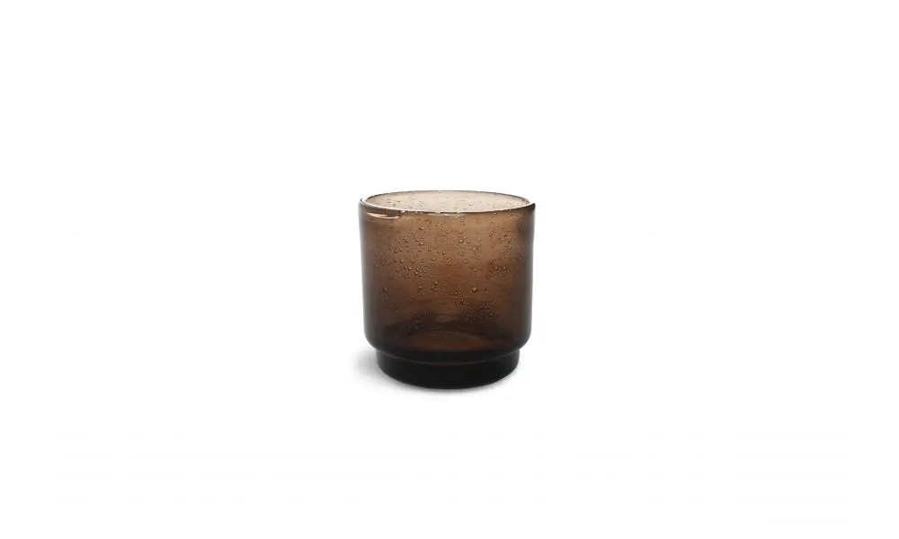 Glass 38cl brown Kolon