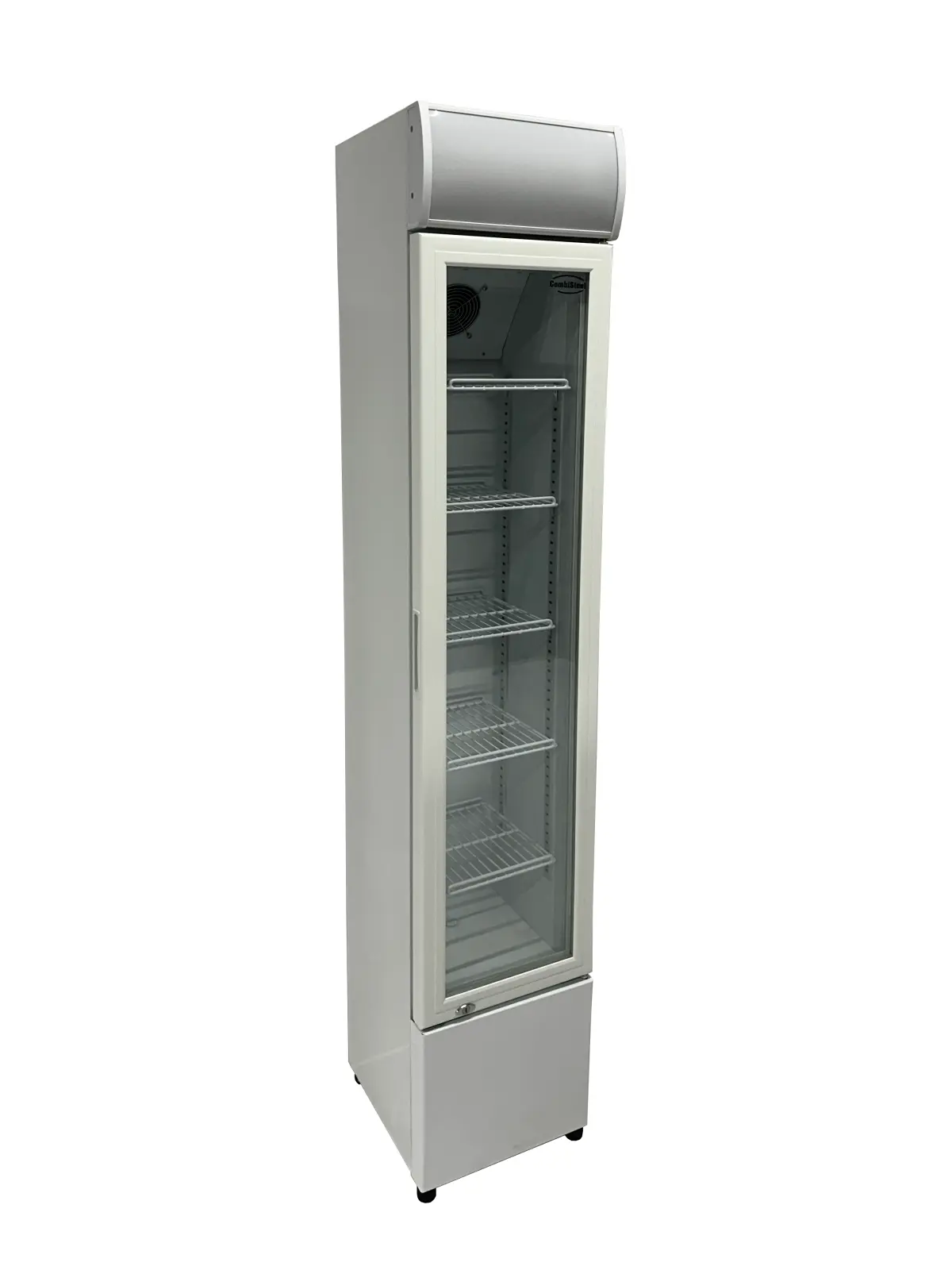 COMBISTEEL UPRIGHT FRIDGE MERCH 1 GLASS DOOR 36X42X190CM