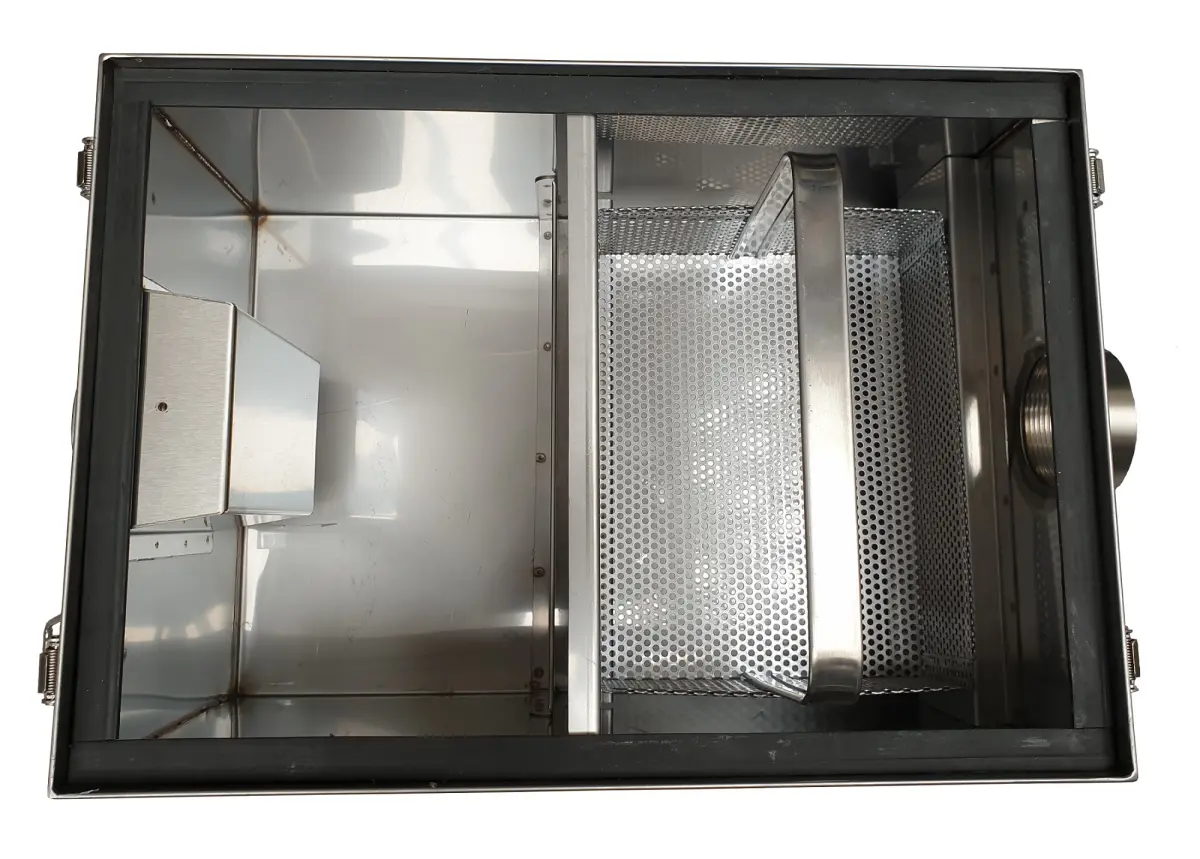 S/STEEL GREASE TRAP 80 LITERS
