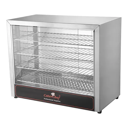 CATERCHEF TABLETOP HEATED DISPLAY + SLIDING DOORS