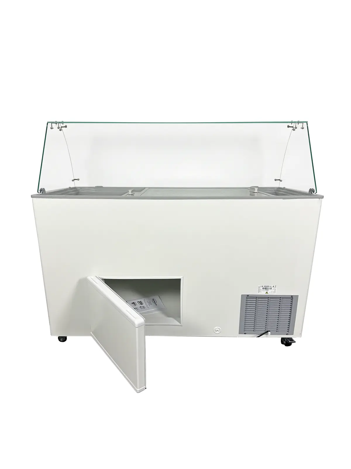 COMBISTEEL JAVA 8 FLAVOUR ICE CREAM DISPLAY 119x73x123