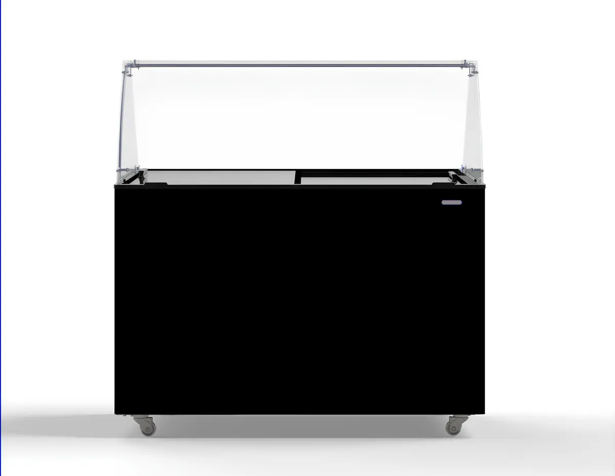 ICE CREAM DISPLAY JAVA BLACK 8x5 LTR