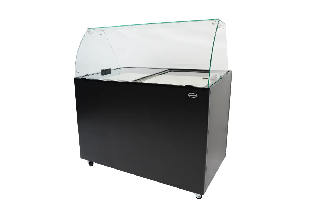 ICE CREAM DISPLAY JAVA BLACK 8x5 LTR