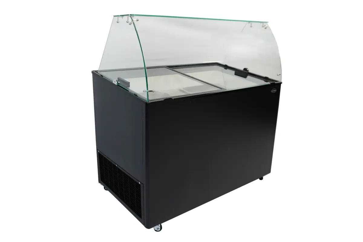 ICE CREAM DISPLAY JAVA BLACK 8x5 LTR