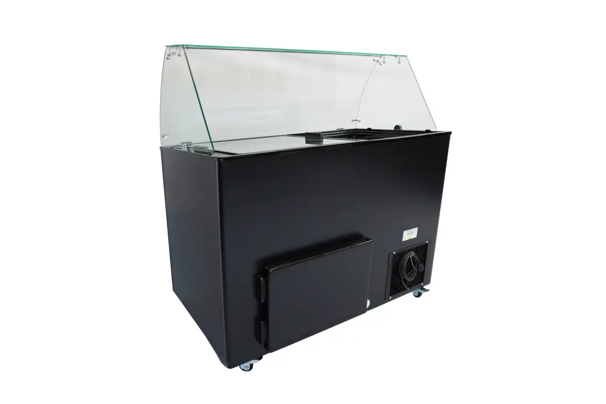 ICE CREAM DISPLAY JAVA BLACK 8x5 LTR