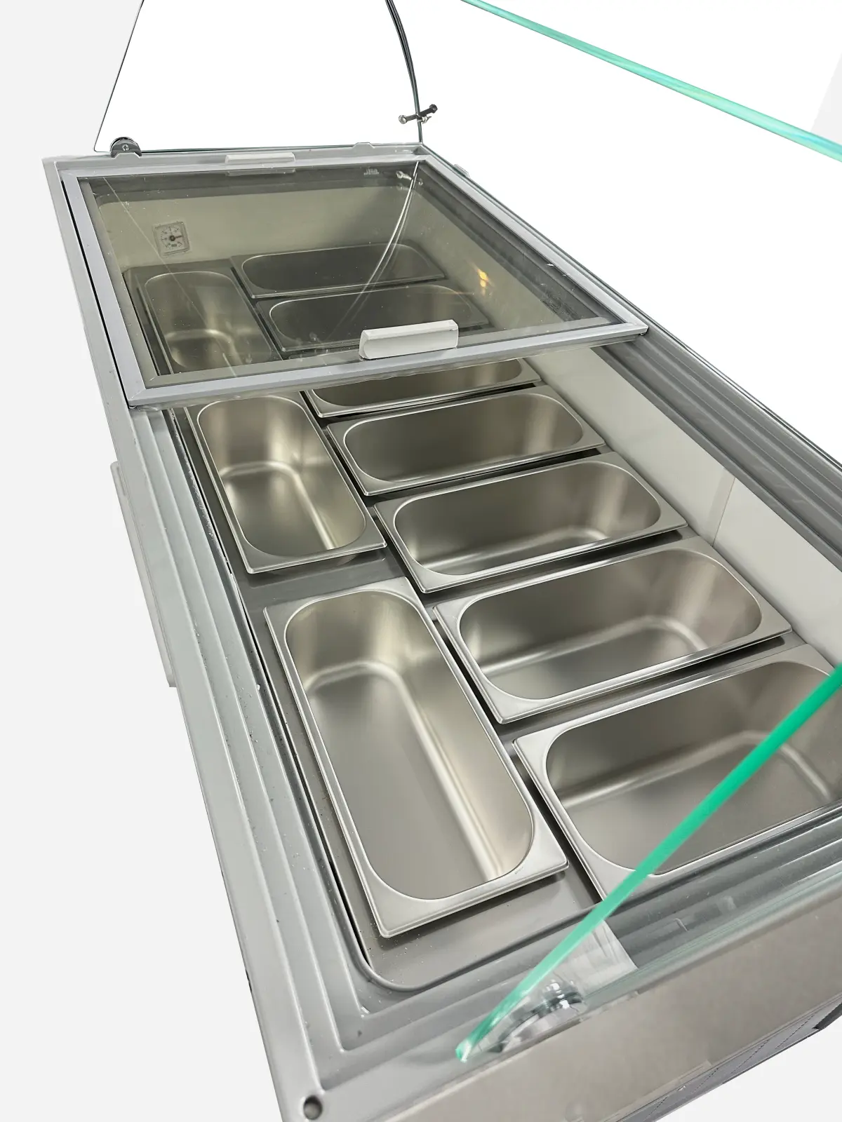 COMBISTEEL ICE CREAM DIPSLAY (TENERIFE) 144X73X123CM