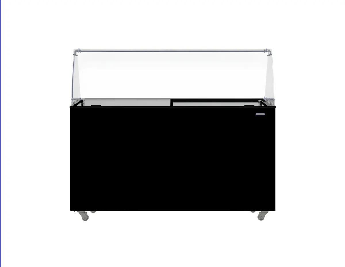 ICE CREAM DISPLAY TENERIFE BLACK 10X5 LTR