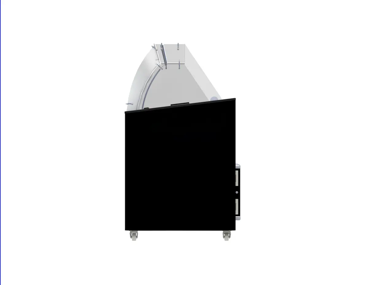 ICE CREAM DISPLAY TENERIFE BLACK 10X5 LTR