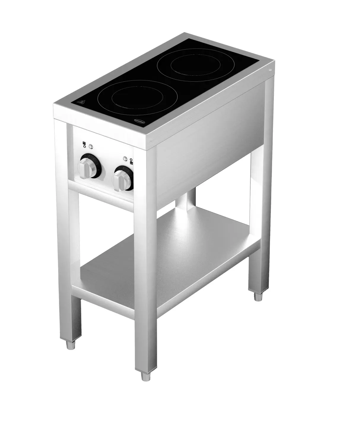 INDUCTION STOVE 2 HOBS WITH OPEN FRAME