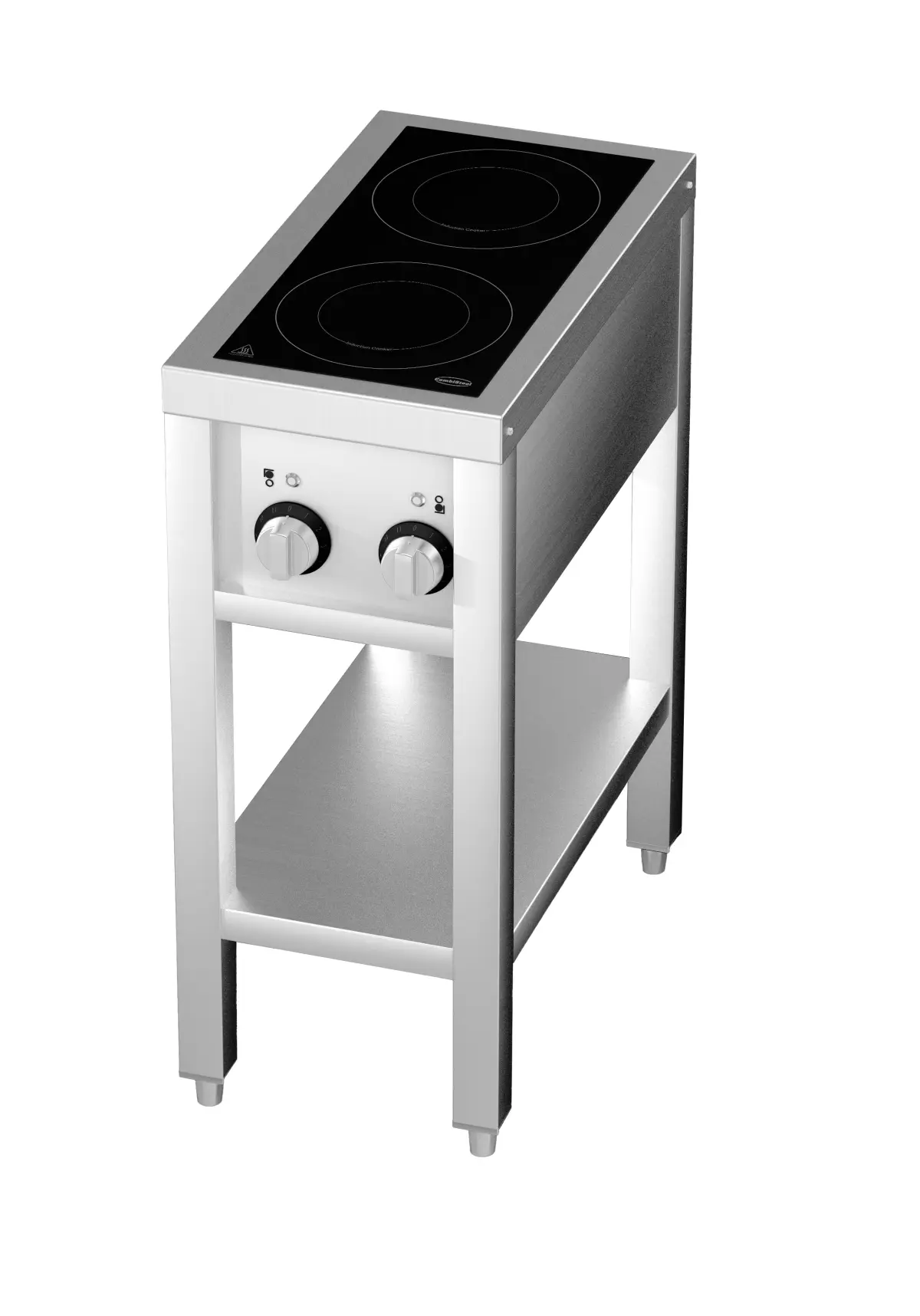INDUCTION STOVE 2 HOBS WITH OPEN FRAME