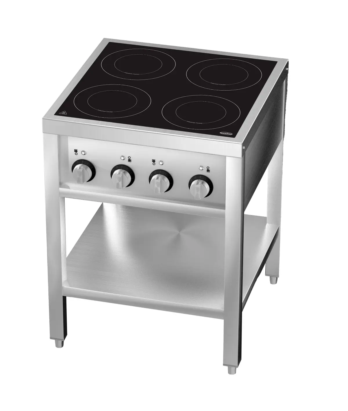 INDUCTION STOVE 4 HOBS WITH OPEN FRAME