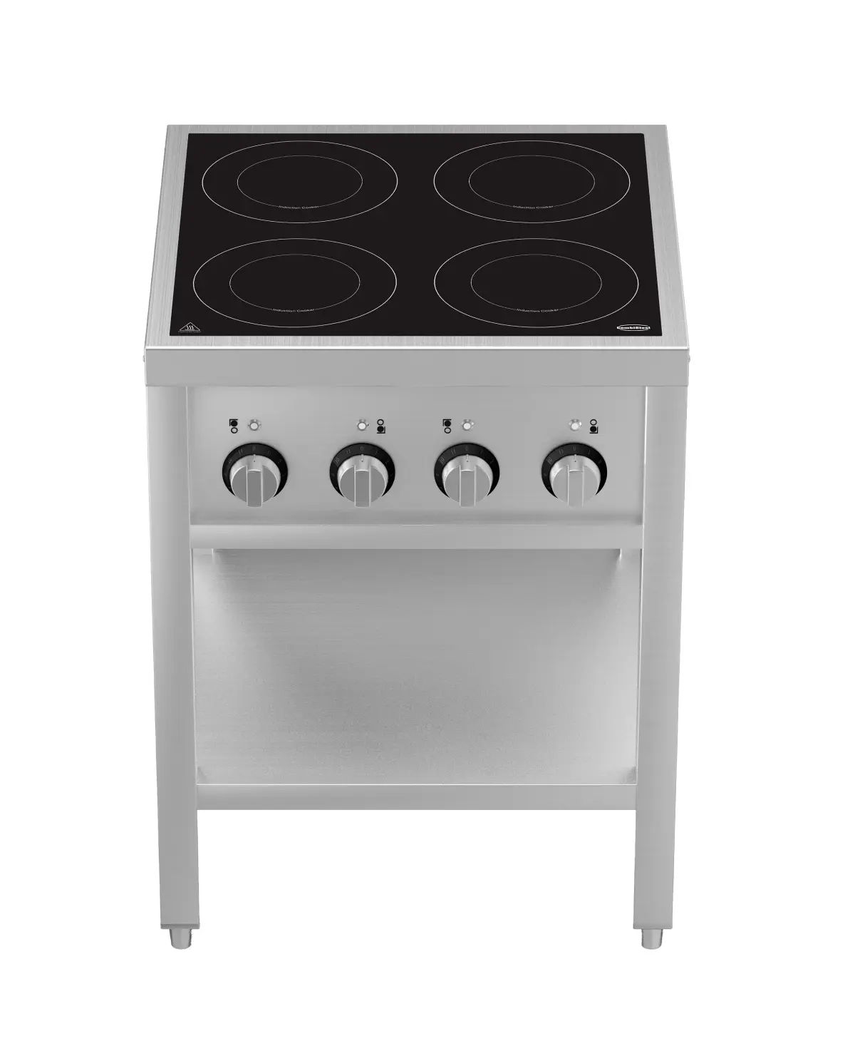 INDUCTION STOVE 4 HOBS WITH OPEN FRAME