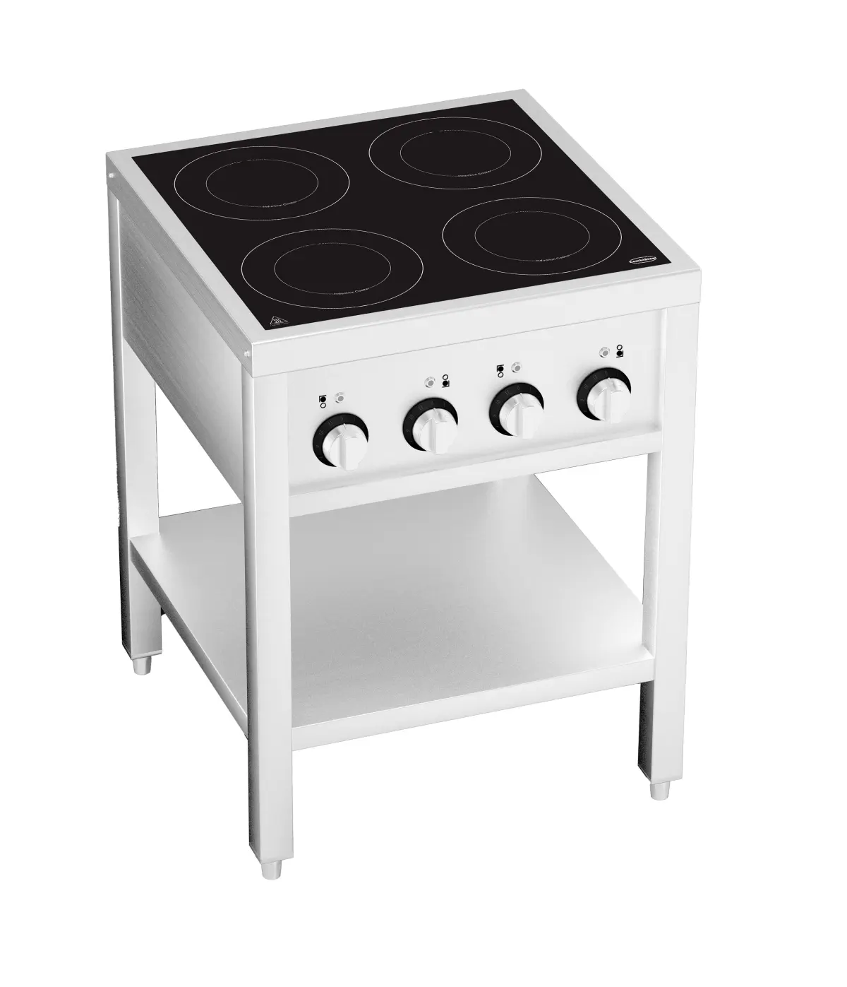INDUCTION STOVE 4 HOBS WITH OPEN FRAME