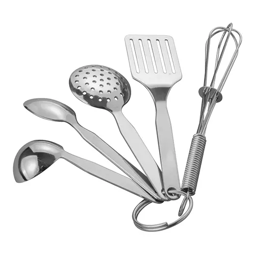 S/STEEL KEY RING SET