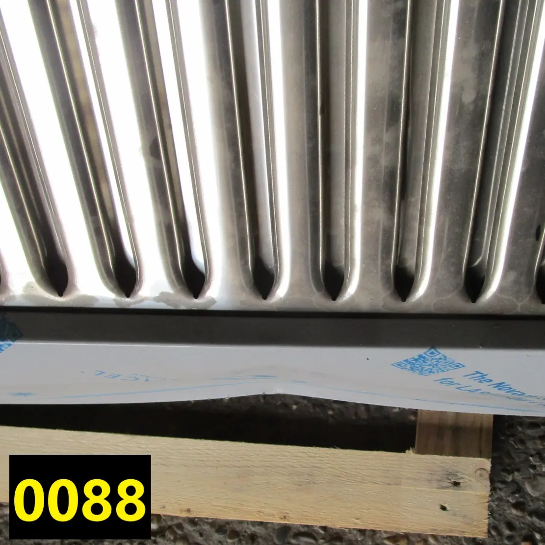 Wall-mounted hood Snack version with motor, lighting and speed governor, 2400x1100 mm - DAMAGED