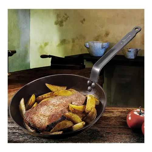 LYONNAISE FRYING PAN 26 CM CARBON STEEL