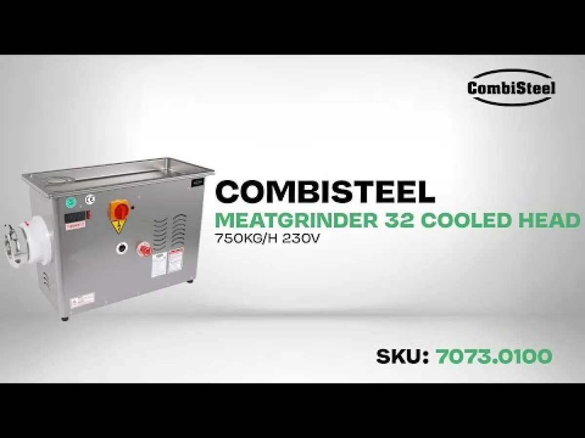 MEATGRINDER 32 - 750KG/H 230V - WITH FIXED COOLED HEAD