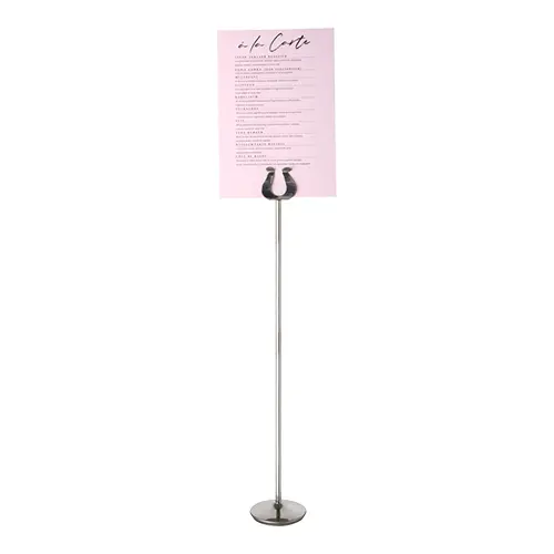 S/S TABLE NUMBER STAND 45CM
