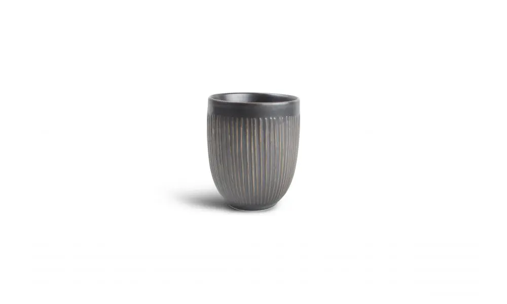 Mug 35cl lines silver Brass