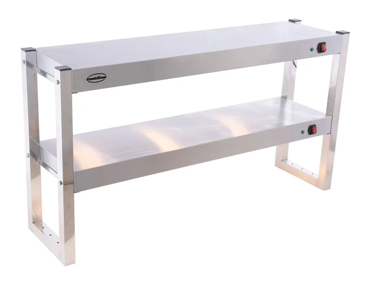 OVERSHELF HALOGEN HEATED 2 LEVELS 1200 FLAT PACKED