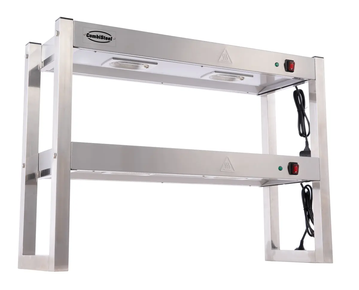 OVERSHELF HALOGEN HEATED 2 LEVELS 900 FLAT PACKED
