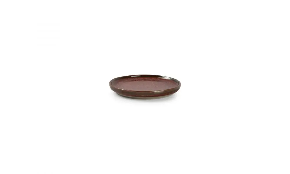 Plate 11cm red Tapa