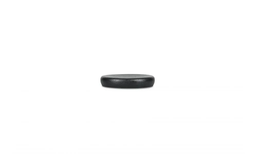 Plate 13,5xH2,5cm black Dusk