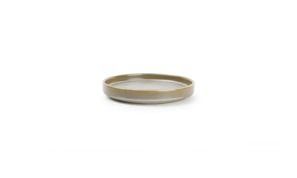 Plate 13,5xH2cm green Usko