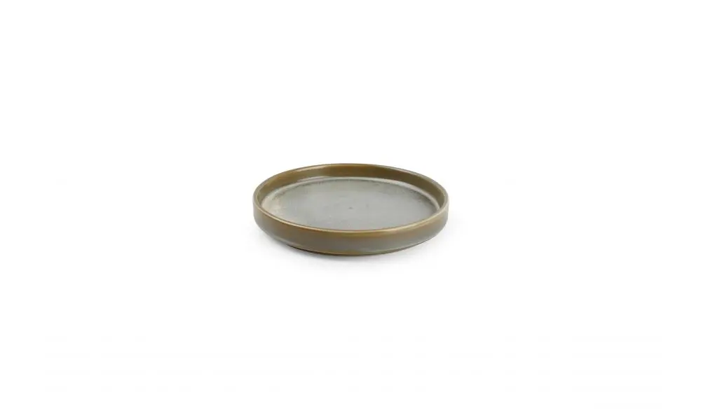 Plate 13,5xH2cm green Usko