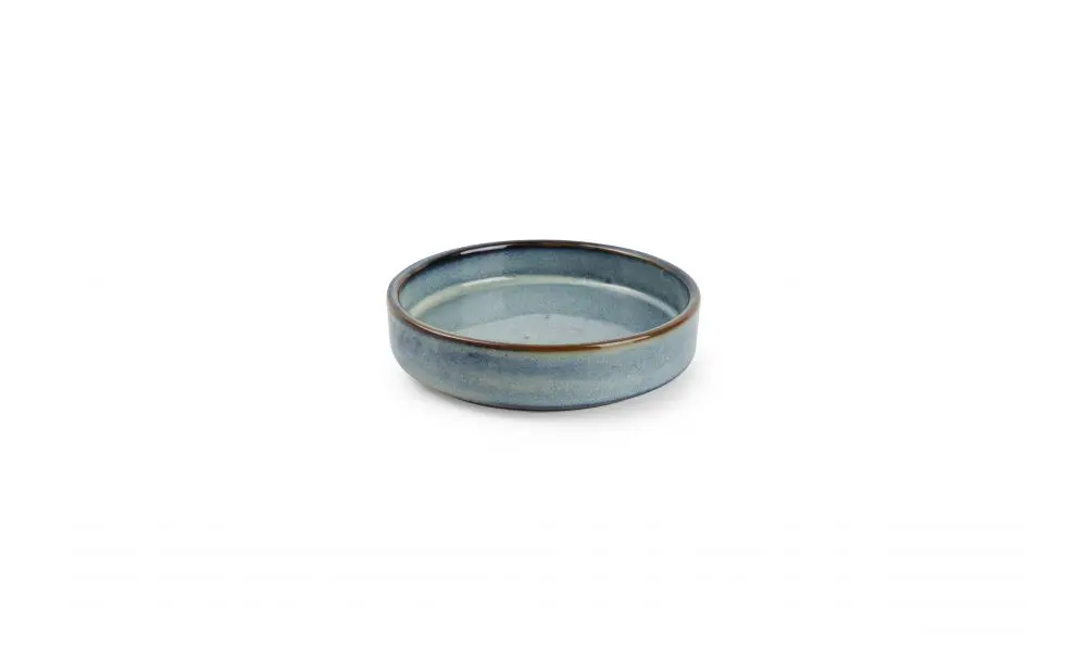 Plate 13,5xH3cm blue Nova