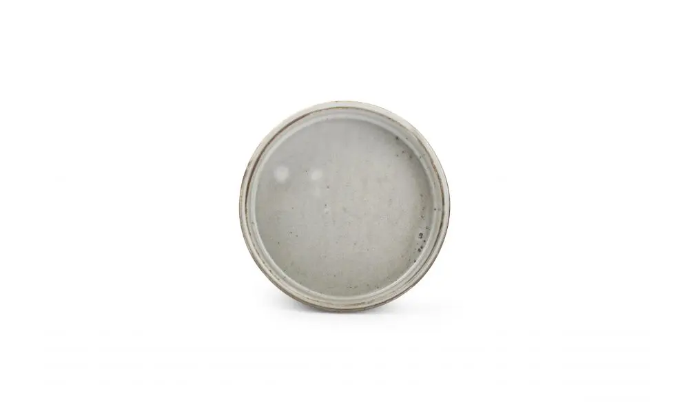 Plate 13,5xH3cm grey Ceres