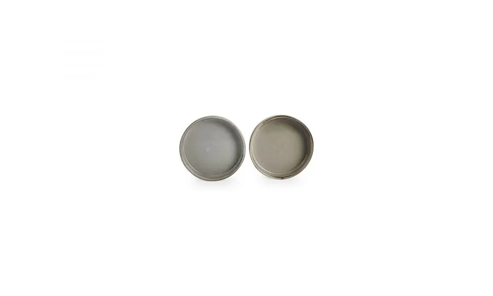 Plate 13,5xH3cm grey Ceres