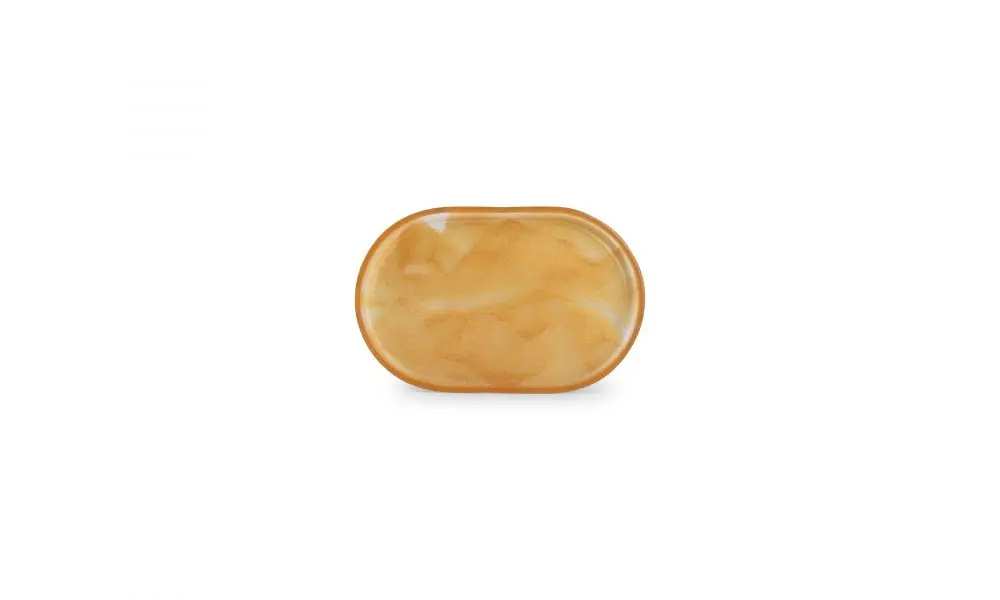 Plate 14,5x22,5xH1,5cm gold Folia