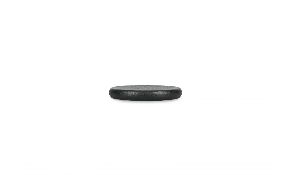 Plate 15,5xH2cm black Dusk