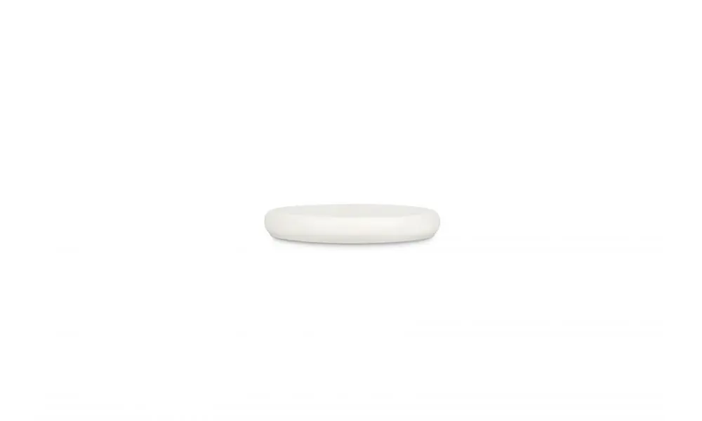 Plate 15,5xH2cm white Dusk