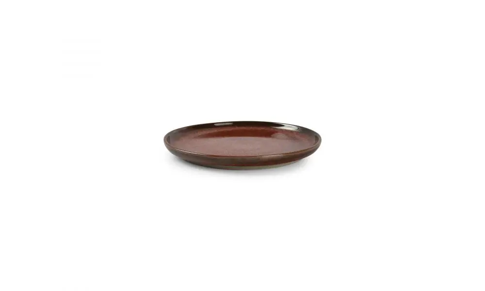 Plate 16cm red Tapa