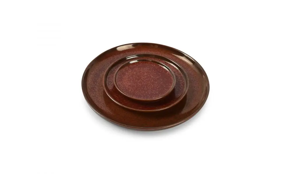 Plate 16cm red Tapa