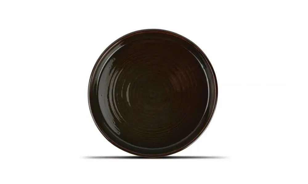Plate 17,5xH2,5cm green Munduk